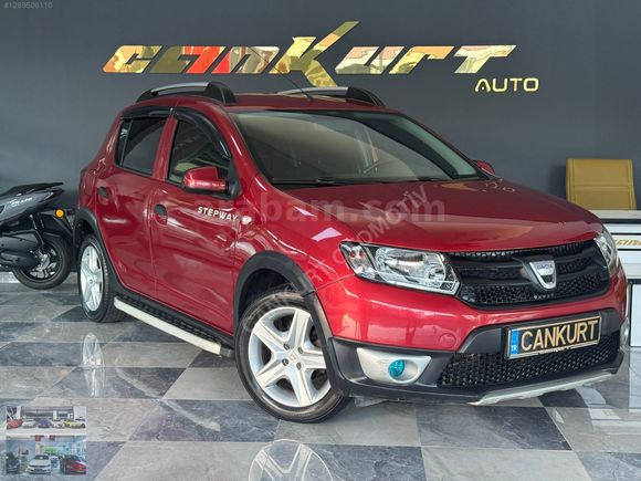 2016 MODEL DACİA STEPWAY 1.5 DCİ//BAKIMLI MASRAFSIZ !!! KIRMIZI