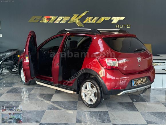 2016 MODEL DACİA STEPWAY 1.5 DCİ//BAKIMLI MASRAFSIZ !!! KIRMIZI