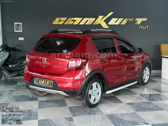 2016 MODEL DACİA STEPWAY 1.5 DCİ//BAKIMLI MASRAFSIZ !!! KIRMIZI