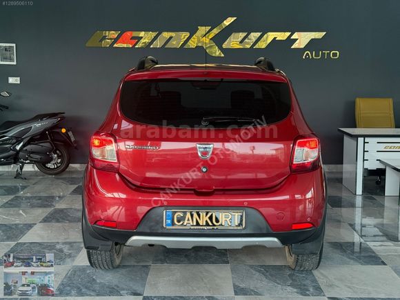 2016 MODEL DACİA STEPWAY 1.5 DCİ//BAKIMLI MASRAFSIZ !!! KIRMIZI