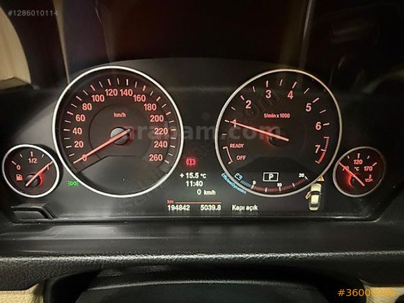 2013 BMW 3.16i TECHNOLOGY PAKET DERİ KOLTUK SUNROOF