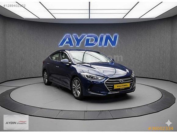 AYDIN OTOMOTİV'DEN BAKIMLI 2016 HYUNDAI ELENTRA 1.6CRDİ DCT