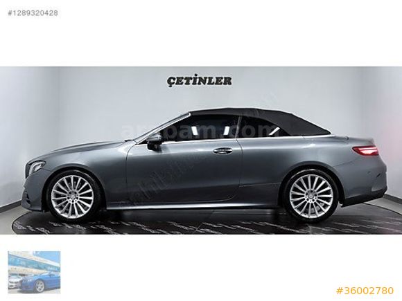 ÇETİNLER''DEN 2020 MODEL MERCEDES E 350 CGI AMG CABRİO BAYİ