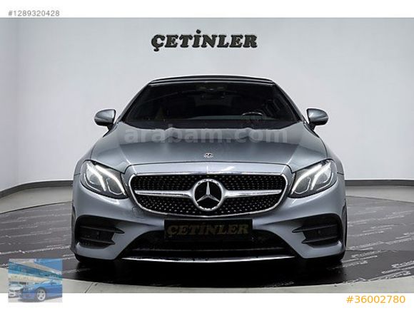 ÇETİNLER''DEN 2020 MODEL MERCEDES E 350 CGI AMG CABRİO BAYİ