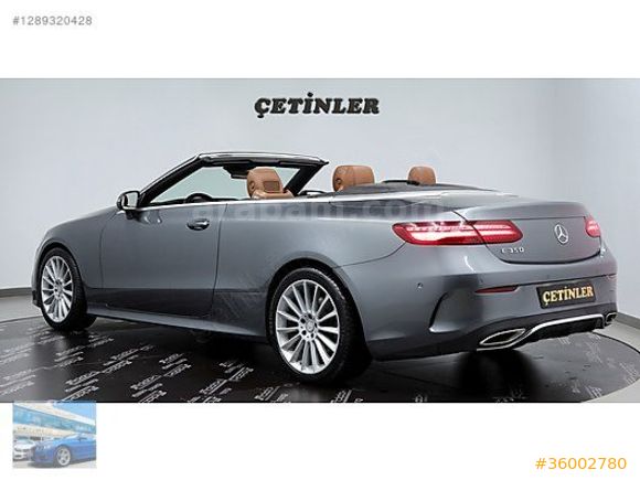 ÇETİNLER''DEN 2020 MODEL MERCEDES E 350 CGI AMG CABRİO BAYİ