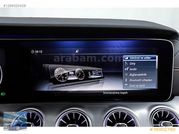 ÇETİNLER''DEN 2020 MODEL MERCEDES E 350 CGI AMG CABRİO BAYİ