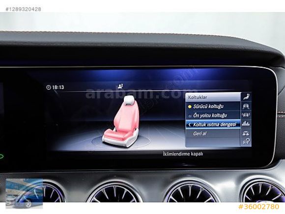 ÇETİNLER''DEN 2020 MODEL MERCEDES E 350 CGI AMG CABRİO BAYİ