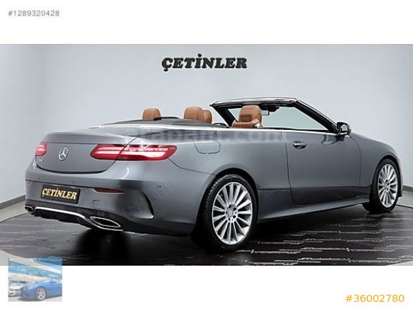 ÇETİNLER''DEN 2020 MODEL MERCEDES E 350 CGI AMG CABRİO BAYİ