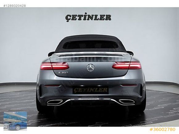 ÇETİNLER''DEN 2020 MODEL MERCEDES E 350 CGI AMG CABRİO BAYİ