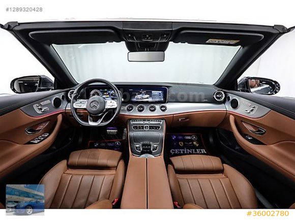 ÇETİNLER''DEN 2020 MODEL MERCEDES E 350 CGI AMG CABRİO BAYİ