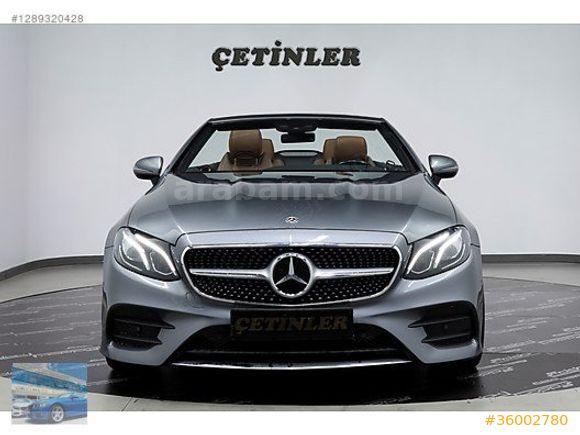 ÇETİNLER''DEN 2020 MODEL MERCEDES E 350 CGI AMG CABRİO BAYİ