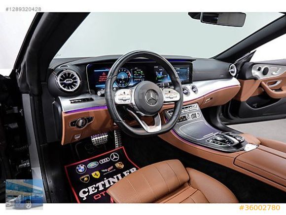 ÇETİNLER''DEN 2020 MODEL MERCEDES E 350 CGI AMG CABRİO BAYİ
