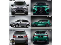 Bmw X5 E70 İçin G05 LCİ Dönüşüm Seti X5 M