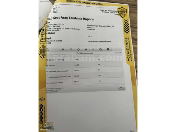 EYLÜL AUTO'DAN 2017 MODEL KAZASIZ BOYASIZ/ LEON FR /1.4 ECOTSI