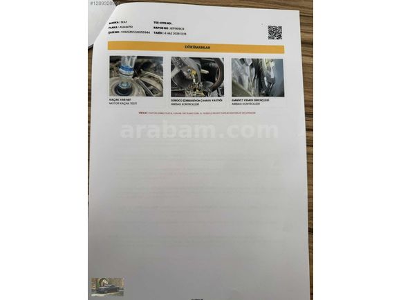 EYLÜL AUTO'DAN 2017 MODEL KAZASIZ BOYASIZ/ LEON FR /1.4 ECOTSI