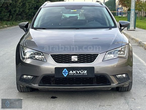 2016 SEAT LEON 1.6 TDI CAM TAVANLI OTOMATİK.. BOYASIZ..