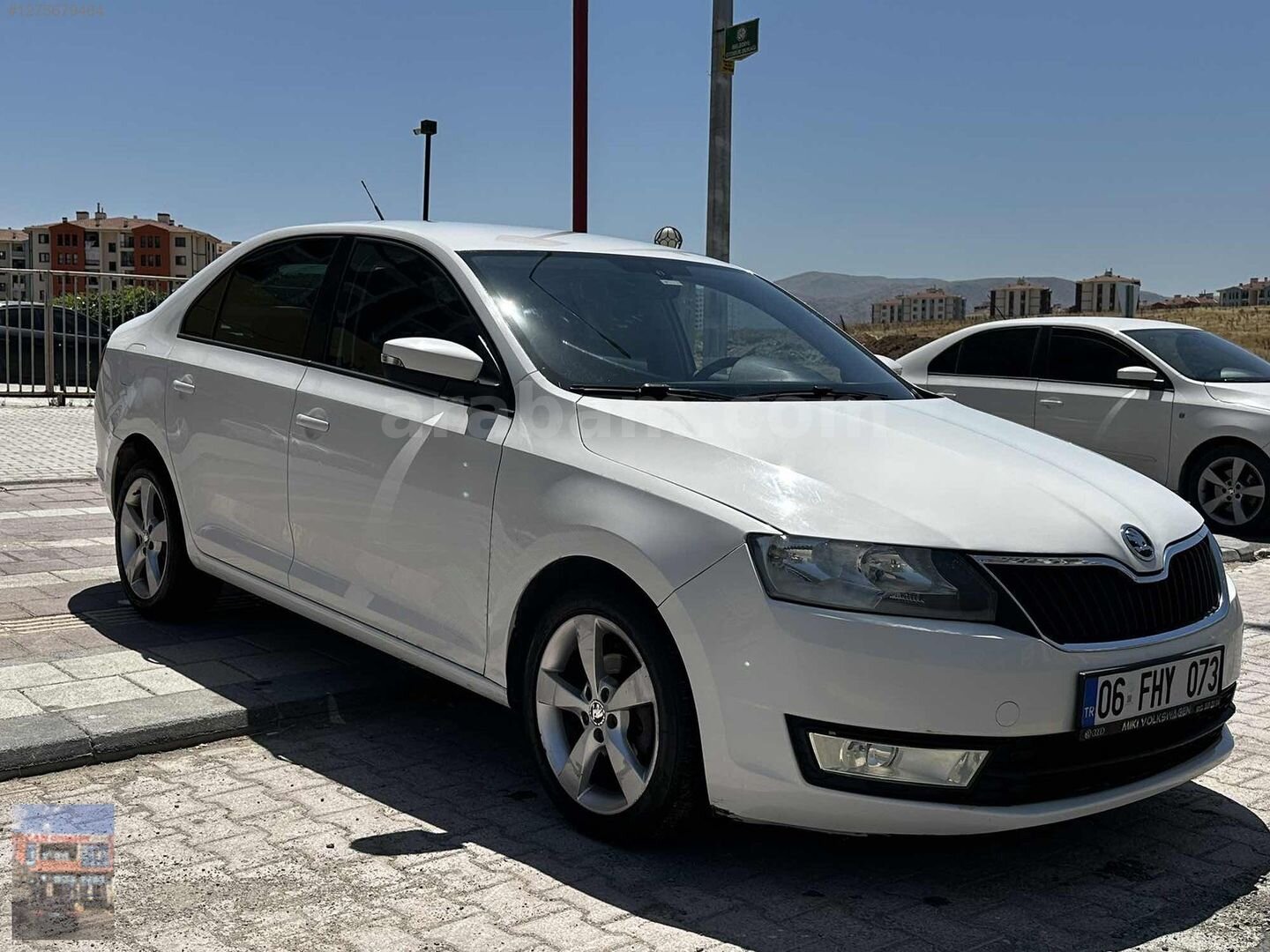 Galeriden Skoda Rapid 1.4 TDI Style 2015 Model Ankara 254.000 km Beyaz 2