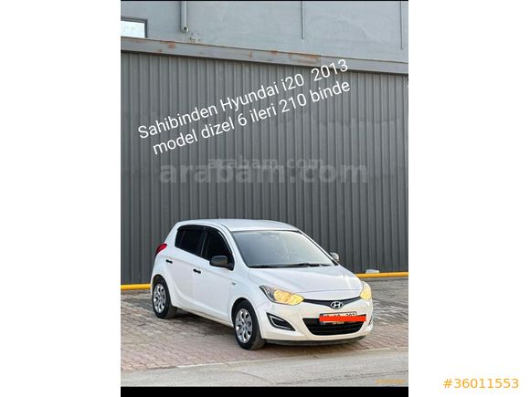 Sahibinden Hyundai i20 1.4 CRDi Jump 2013 Model