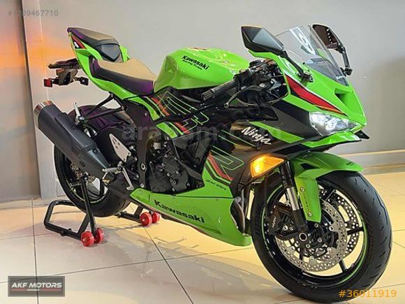 AKF MOTORS'DAN 10 BİN KM 2024 KAWASAKİ ZX-6R