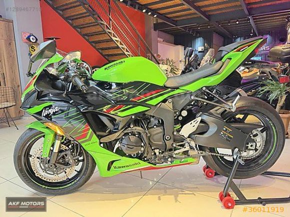 AKF MOTORS'DAN 10 BİN KM 2024 KAWASAKİ ZX-6R