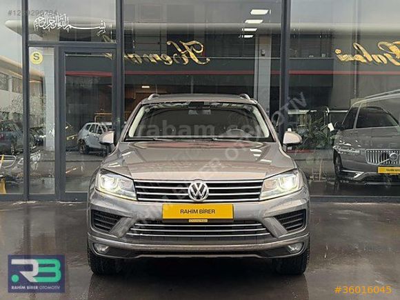 YETKİLİ SERVİS BAKIMLI DÜŞÜK KM TOUAREG 3.0 TDİ PREMİUM