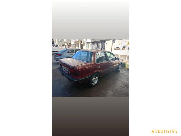 Sahibinden Mitsubishi Lancer 1.5 GLX 1990 Model  324.000 km Bordo