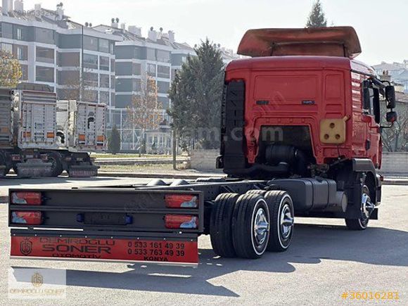 2007 MAN TGL 12.180 ŞASİ ORJ. 225.000 KM'DE ADR+KBN KLİMA 10 TKR