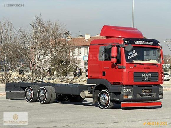 2007 MAN TGL 12.180 ŞASİ ORJ. 225.000 KM'DE ADR+KBN KLİMA 10 TKR