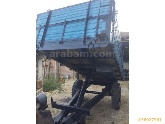 DAMPERLİ BAKIMLI RÖMORK