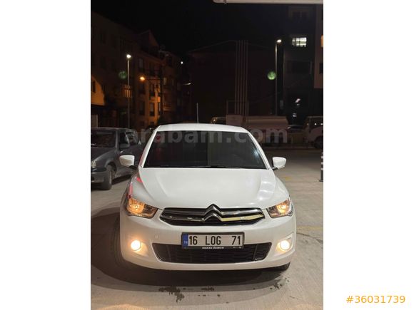 Sahibinden Citroen C-Elysee 1.6 HDi Exclusive 2016 Model 