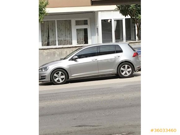 Sahibinden sıfır ayarında kazasız değişensiz tramersiz full orjinal otomatik Volkswagen Golf 1.6 TDi BlueMotion Comfortline 2013 Model   Pazarlıksız