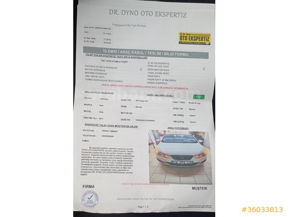 Sahibinden Seat Ibiza 1.4 Sport Tourer Style 2011 Model