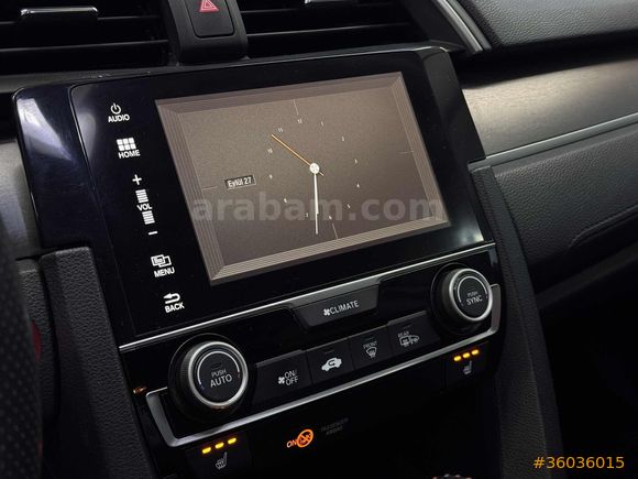 -VİTRİN 37- HONDA CIVIC EXECUTİVE K.ISITMA/H.EKRAN/KEYLESS GO