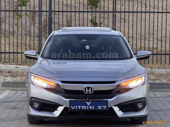 -VİTRİN 37- HONDA CIVIC EXECUTİVE K.ISITMA/H.EKRAN/KEYLESS GO