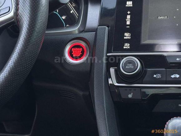 -VİTRİN 37- HONDA CIVIC EXECUTİVE K.ISITMA/H.EKRAN/KEYLESS GO