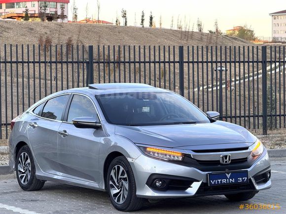 -VİTRİN 37- HONDA CIVIC EXECUTİVE K.ISITMA/H.EKRAN/KEYLESS GO