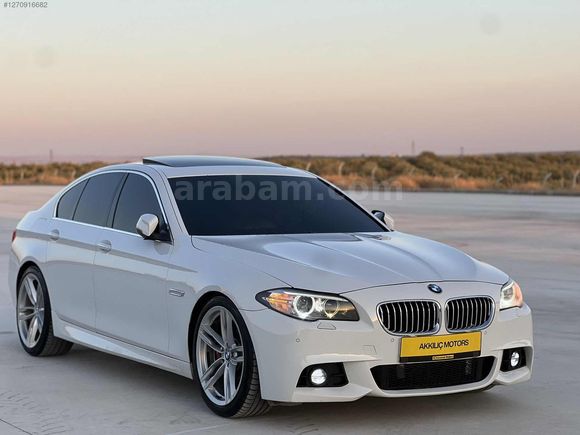 "AKC MOTORS" 2013 BMW 5.20i PREMİUM DÖNÜŞÜM HATASIZ BOYASIZ