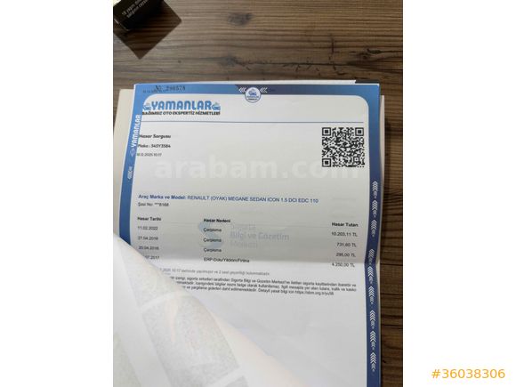 Sahibinden Renault Megane 1.5 dCi Touch 2017 Model Diyarbakır