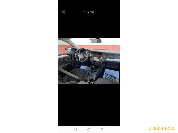 Sahibinden Volkswagen Jetta 1.4 TSi Comfortline 2012 Model