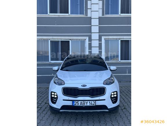 Sahibinden Kia Sportage 1.6 T-GDI GT-Line Prestige 2016 Model  88.750 km Beyaz