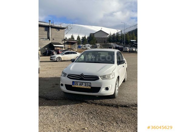 Sahibinden Citroen C-Elysee 1.6 HDi Exclusive 2016 Model  199.000 km Beyaz