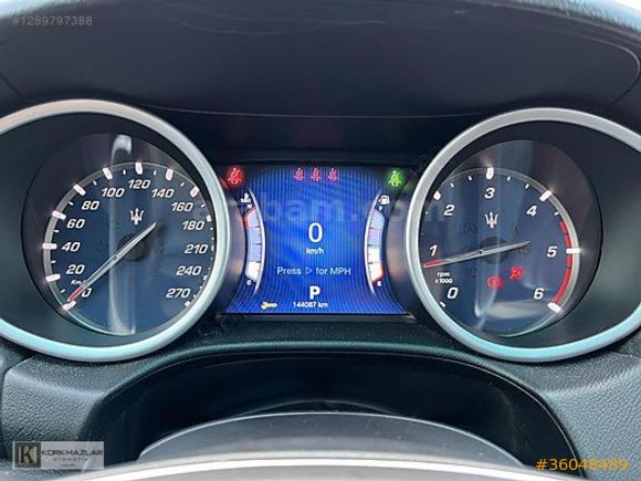 KORKMAZLAR OTO SAMSUN 2014 MASERATİ GHİBLİ 3.0 D 275 hp