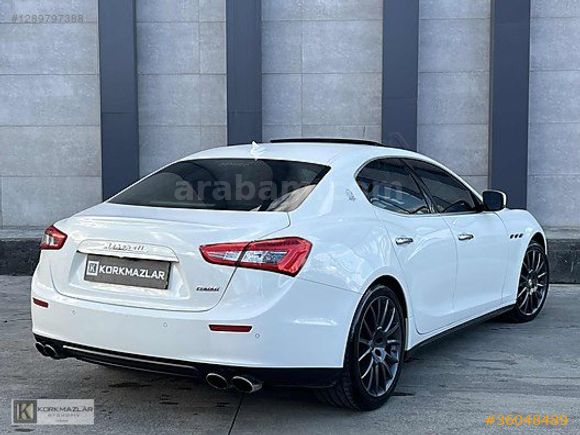KORKMAZLAR OTO SAMSUN 2014 MASERATİ GHİBLİ 3.0 D 275 hp