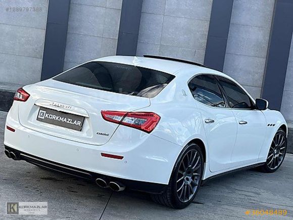 KORKMAZLAR OTO SAMSUN 2014 MASERATİ GHİBLİ 3.0 D 275 hp