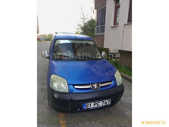 Sahibinden Peugeot Partner 1.9 D 2004 Model