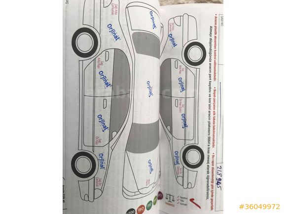  FUL PAKET DEĞİŞENSİZ BOYASIZ HASAR KAYITSIZ