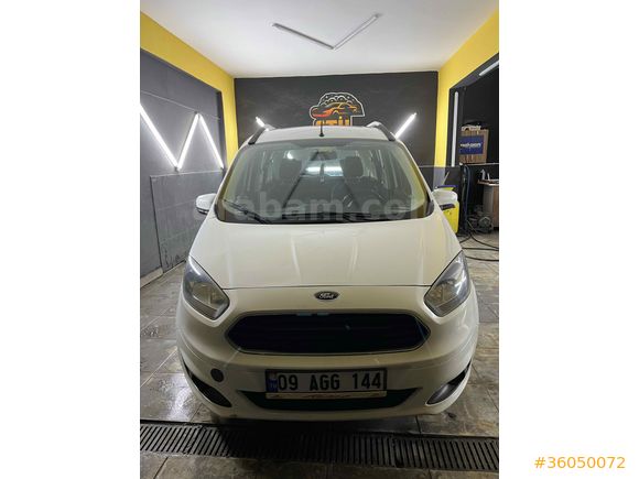 Sahibinden Ford Tourneo Courier 1.6 TDCi Deluxe 2017 Model Aydın  92 binde ağır hasar kayıtlı Beyaz exper raporu yeni