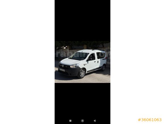 Sahibinden Dacia Dokker 1.5 DCi Ambiance 2019 Model Gaziantep