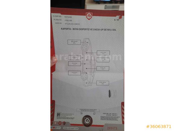 Full bakımlı temiz aile aracı