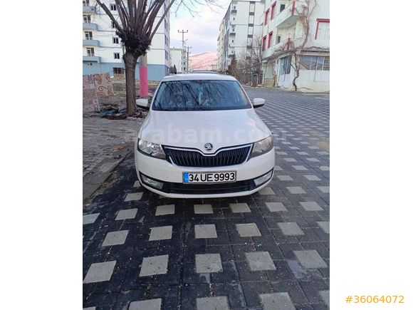Sahibinden Skoda Rapid 1.6 TDI Elegance 2015 Model